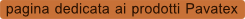 pagina dedicata ai prodotti Pavatex